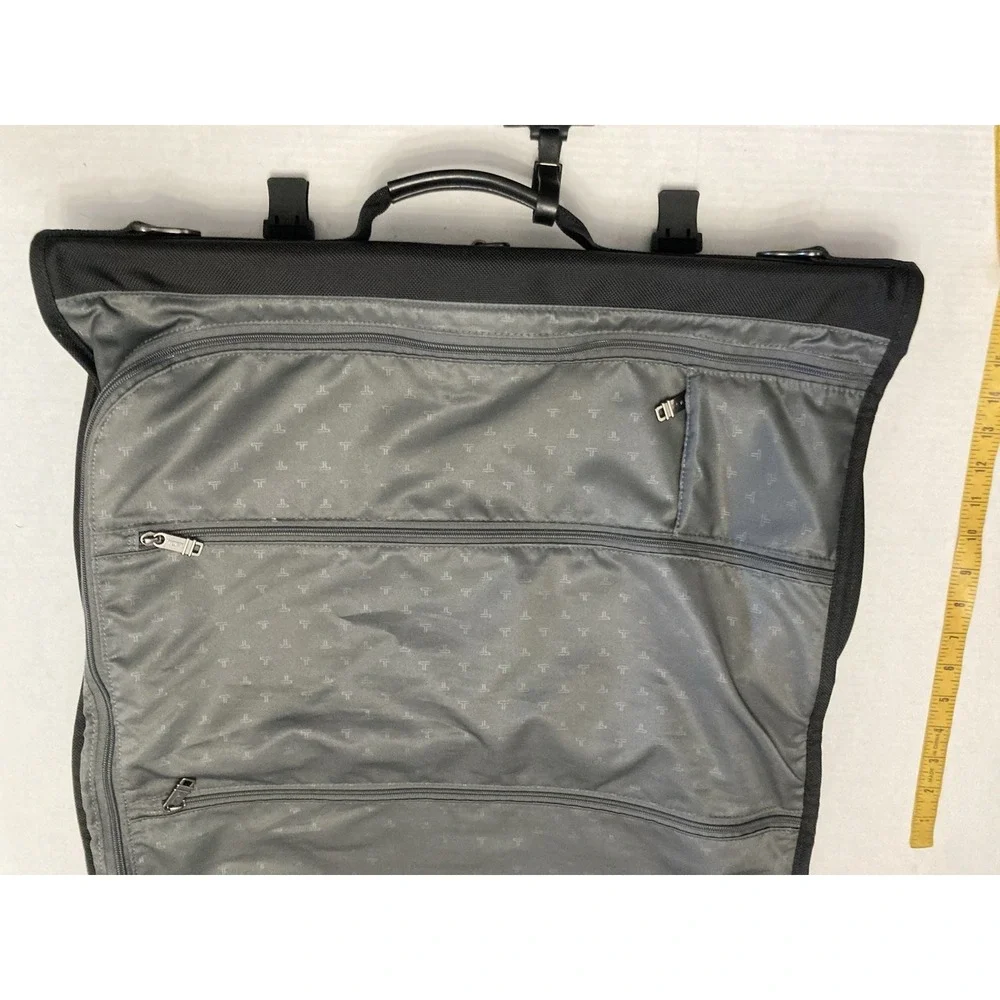 Tumi Ballistic Nylon Black Garment Bag Luggage Travel‎ Suitcase 22134D4